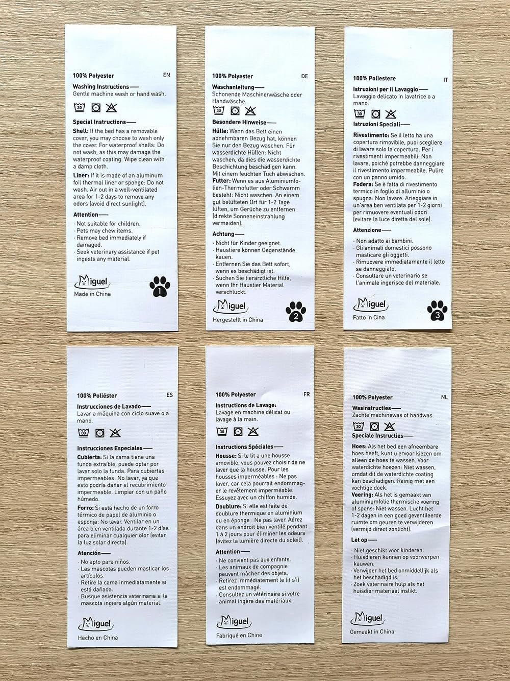 Cat Bed for Indoor Cats Washable Removable Cover - Small Pet Bed with Side Square Dog Bed Rectangle Soft Puppy Bed Bolster Cuddle Kitten Bed with Wall Slip-Resistant Bottom, Brown 20 Inch