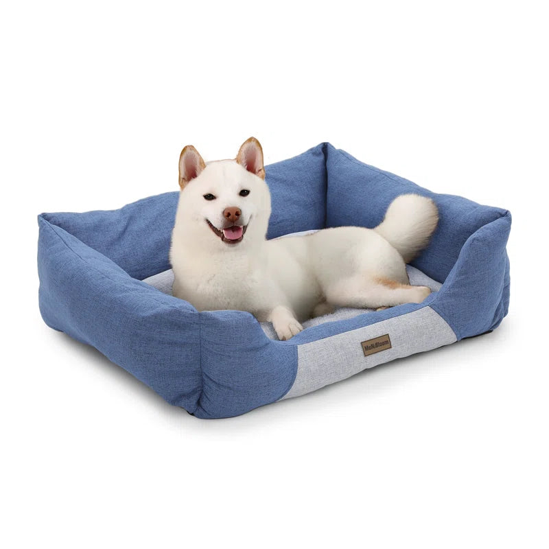 Cuddler Dog Bed, Dog Sofa Bed with Sides, Non-Slip Bottom for Small & Medium Dogs, Machine Washable