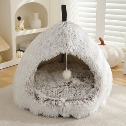 Dog Pad Bed Sweet Soft Warm Pet Basket Cozy Kitten Lounger Cushion Pet House Tent Small Dog Sleeping Bed Mat Foldable Washable