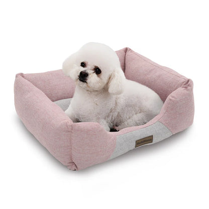 Cuddler Dog Bed, Dog Sofa Bed with Sides, Non-Slip Bottom for Small & Medium Dogs, Machine Washable