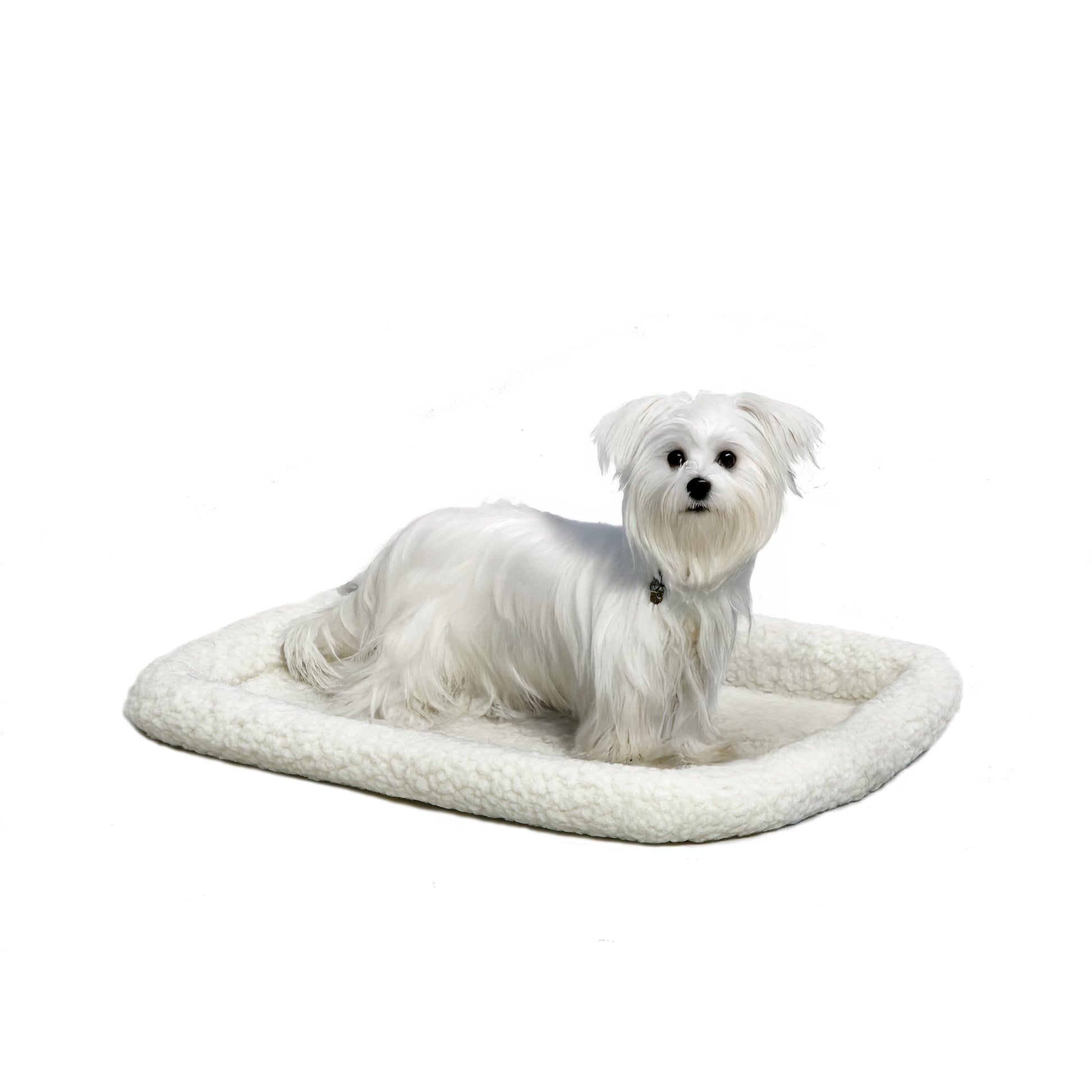 / Quiettime Fleece, Filled Bolstered Bed/ Fits 22-Inch Crate/ Model-40222