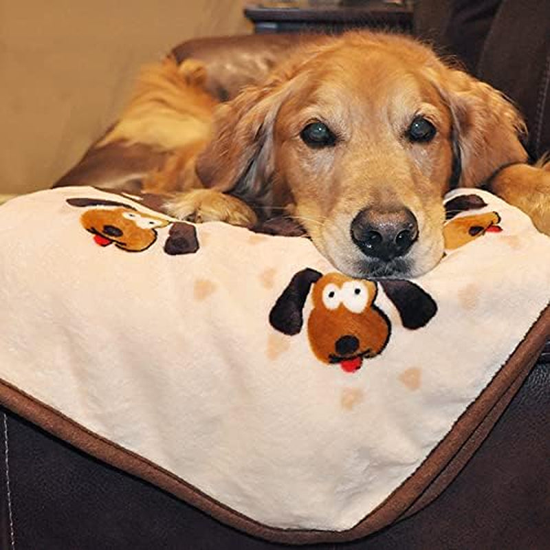 Smartpetlove  Blanket for Pets - Warm & Cozy Dog Blanket for Small Dogs - Machine Washable Dog Blanket