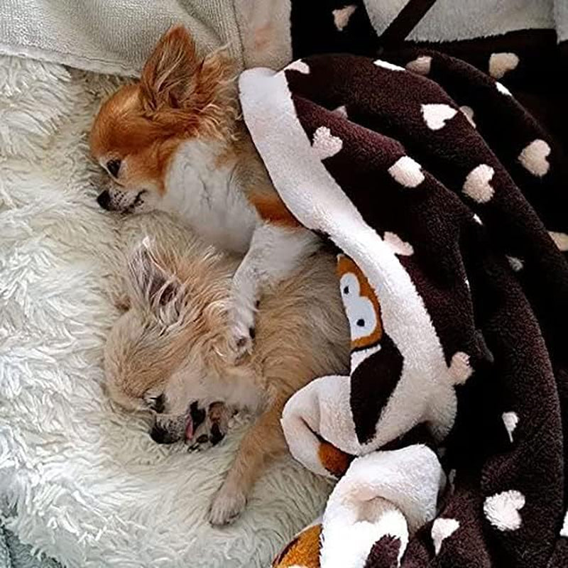 Smartpetlove  Blanket for Pets - Warm & Cozy Dog Blanket for Small Dogs - Machine Washable Dog Blanket